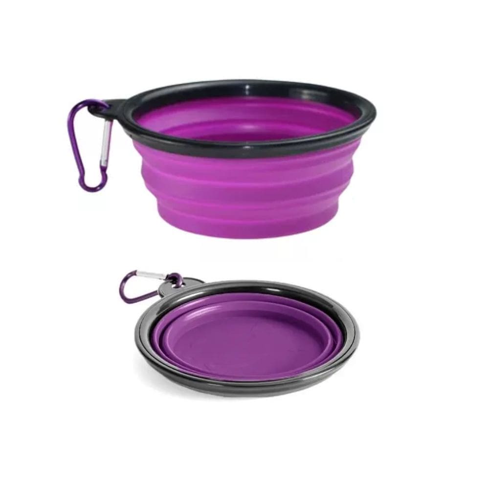 Bebedouro Pet Retratil Roxo PET1053B