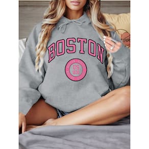 Moletom Feminino Boston Casual Confortável Estiloso ElaShopp