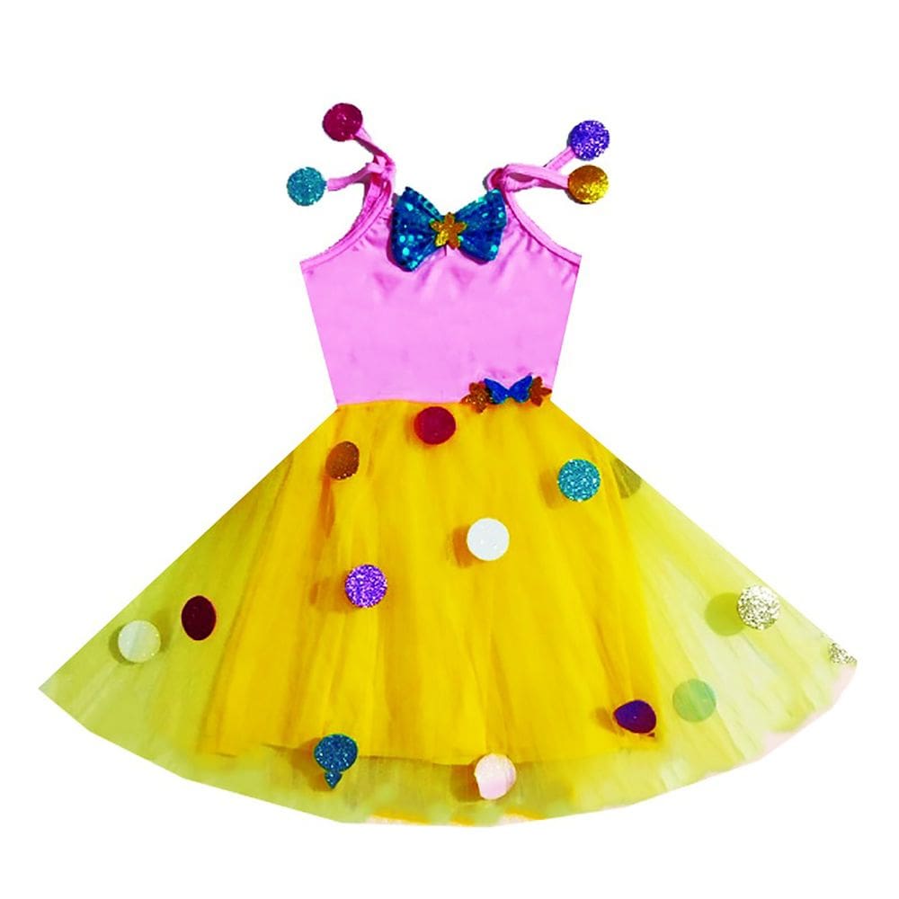 Vestido Infantil Fantasia Menina Carnaval Borboleta Fada