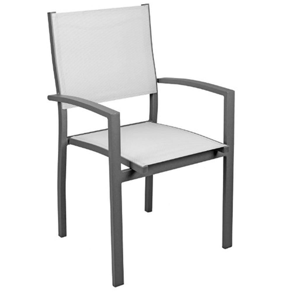 Cadeira Angra - Amêndoa com Tela Bege