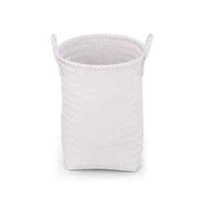 Cesto Tramado Alto Com Alças 40Cm De Plástico - Oikos