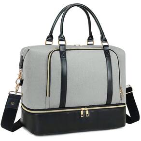 Bolsa Weekender Camtop, mochila de viagem feminina com compartimento para sapatos
