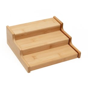 Rack Organizador Extensível De Bambu - Oikos