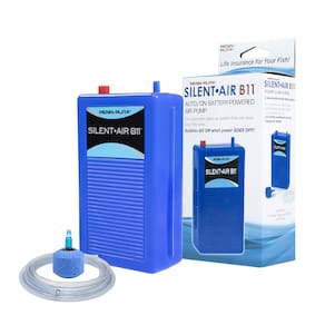 Bomba de ar de aquário Penn-Plax Silent-Air SAB11 para tanque de 110L