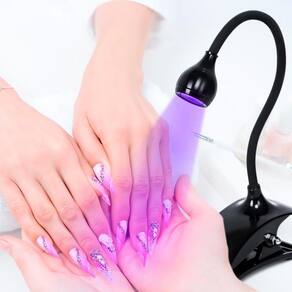 Lâmpada Led Uv Portátil Para Esmaltes Secador De Unhas Gel