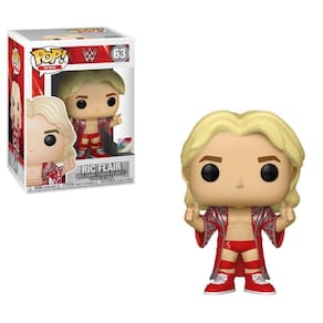 Boneco de ação Funko POP! WWE Ric Flair com 9,5 cm de altura