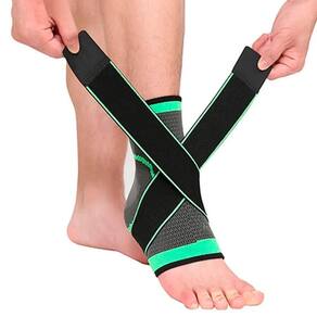 Tornozeleira Fitness Compressão Para Exercícios E Tratamento