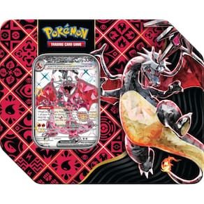 Jogo de cartas colecionáveis Pokémon SV4.5 Paldean Fates Tin Charizard