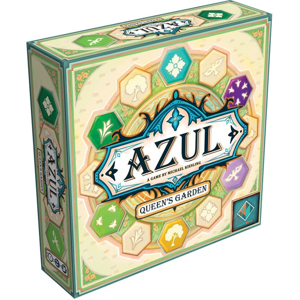 Jogo de Tabuleiro Azul Queen`s Garden Mosaic Tile Kids 10+ 2-4 jogadores