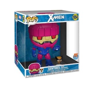 Boneco de vinil Funko Pop! Jumbo X-Men Sentinel com Wolverine