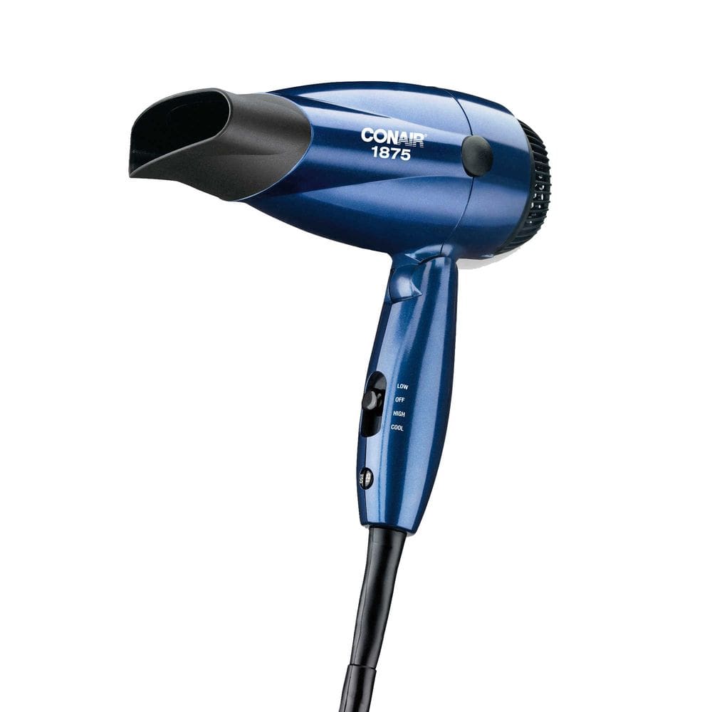 Secador de cabelo Conair Ion Shine 1875W Compacto Dobrável de Dupla Tensão
