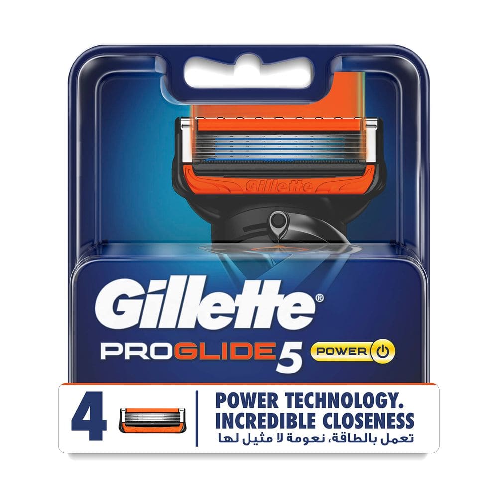 Pacote de lâminas Gillette Fusion ProGlide Power Pack com 4