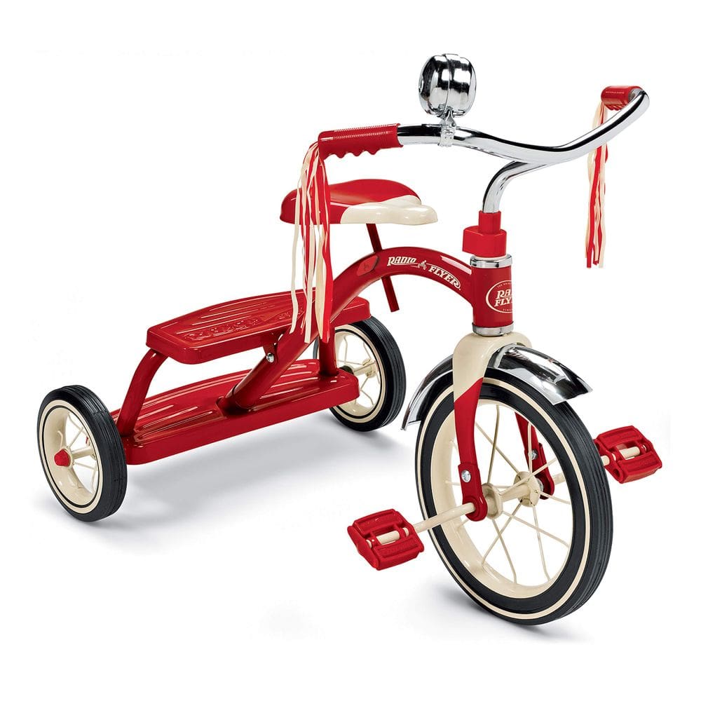 Triciclo Radio Flyer Classic Dual Deck Toddler Red 2.5-5Y