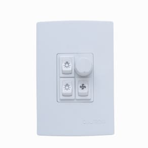 Controle Para Ventilador E Lampada Qualitronix Qv372 Ventilador + 2 Lampada ( Qua-03 )