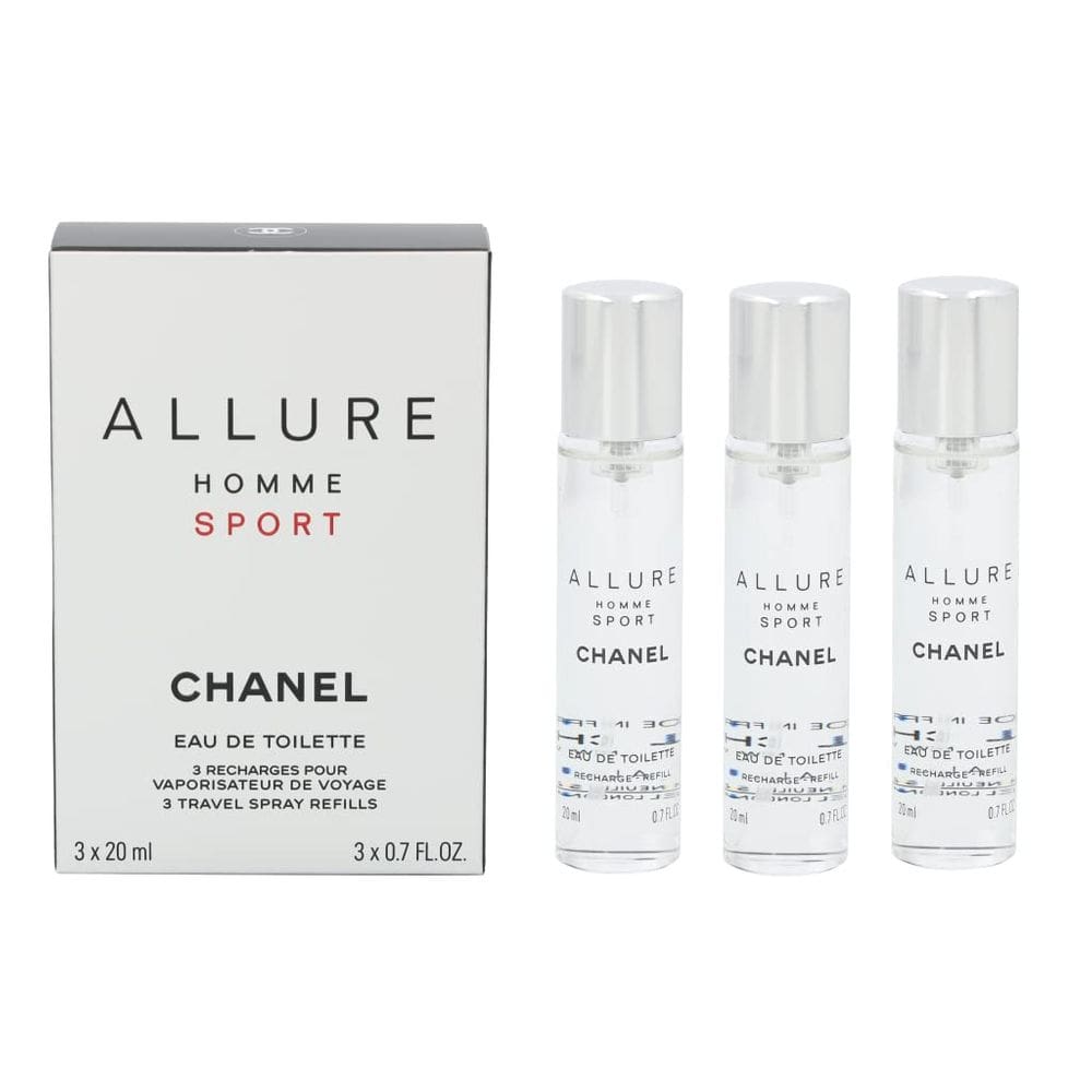 Refil de Perfume Channel Allure Homme EDT 3x20ml