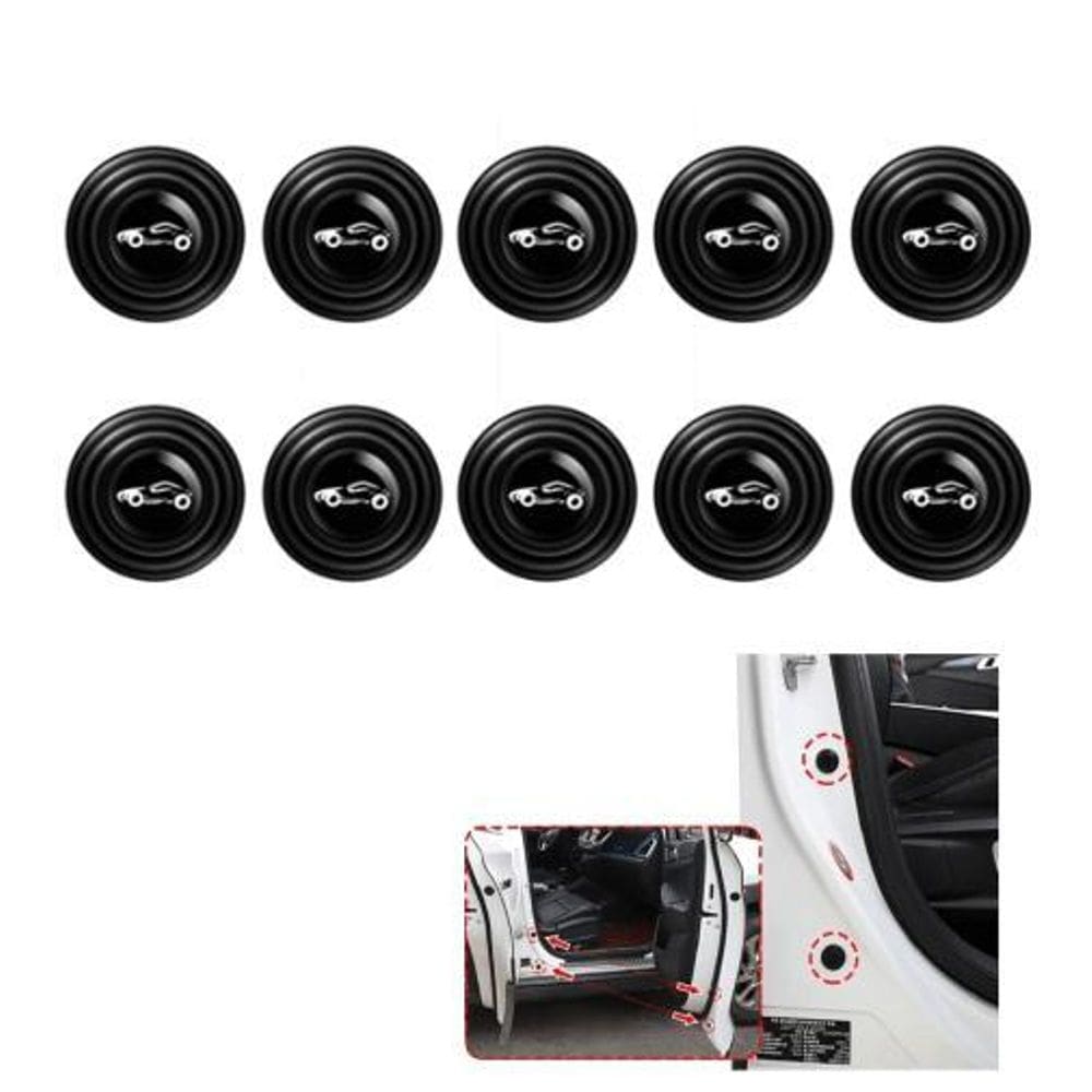 10 Amortecedor Almofada Protetor Portas Carro Anti Colisao