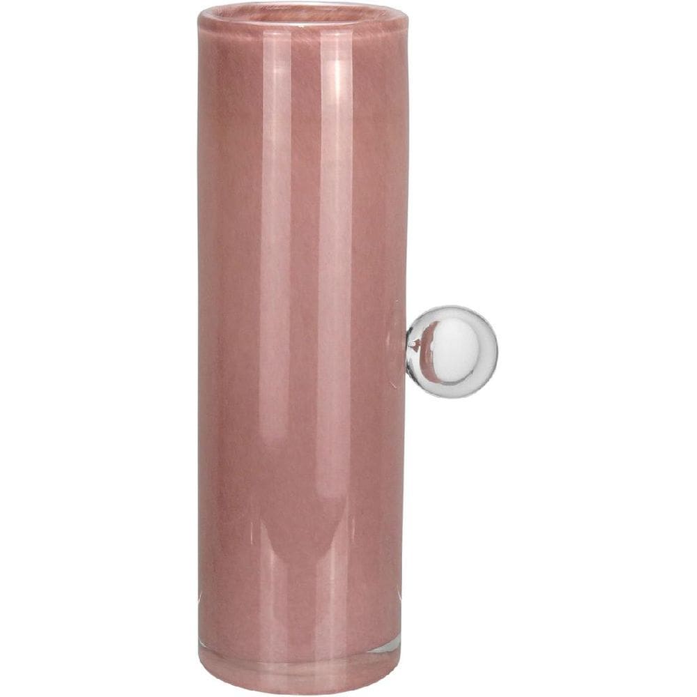 VASO DECORATIVO ENFEITE CASA REDONDO HOME&CO COM ALÇA 32x10x10cm LILÁS