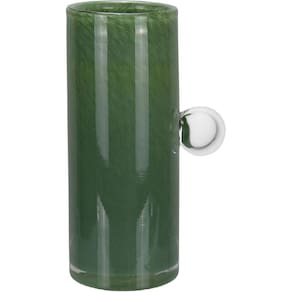 VASO DECORATIVO ENFEITE CASA REDONDO HOME&CO COM ALÇA 24x9x9cm VERDE