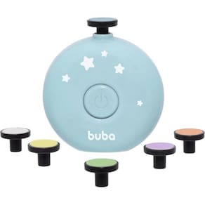 Kit Lixas de Unha 6 Unidades Diferentes Texturas Portátil Elétrico Infantil Buba