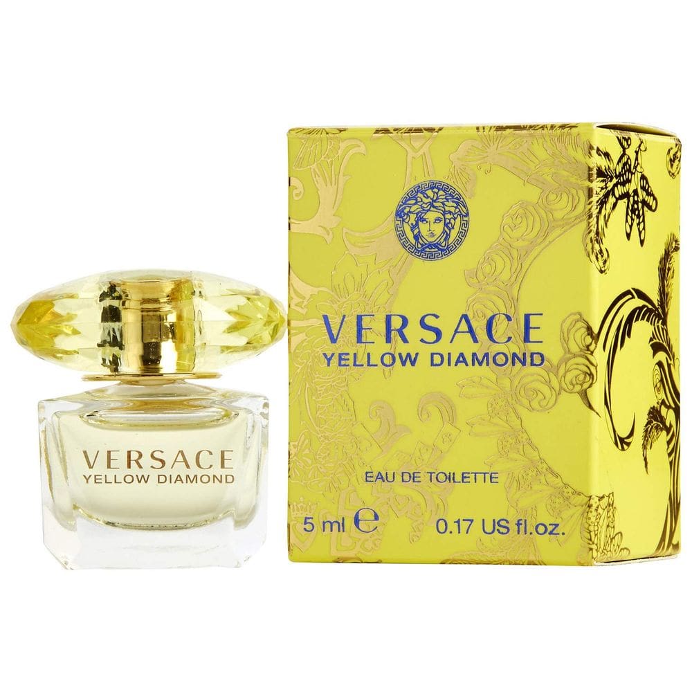 Perfume Versace Yellow Diamond Mini EDT 5mL para mulheres