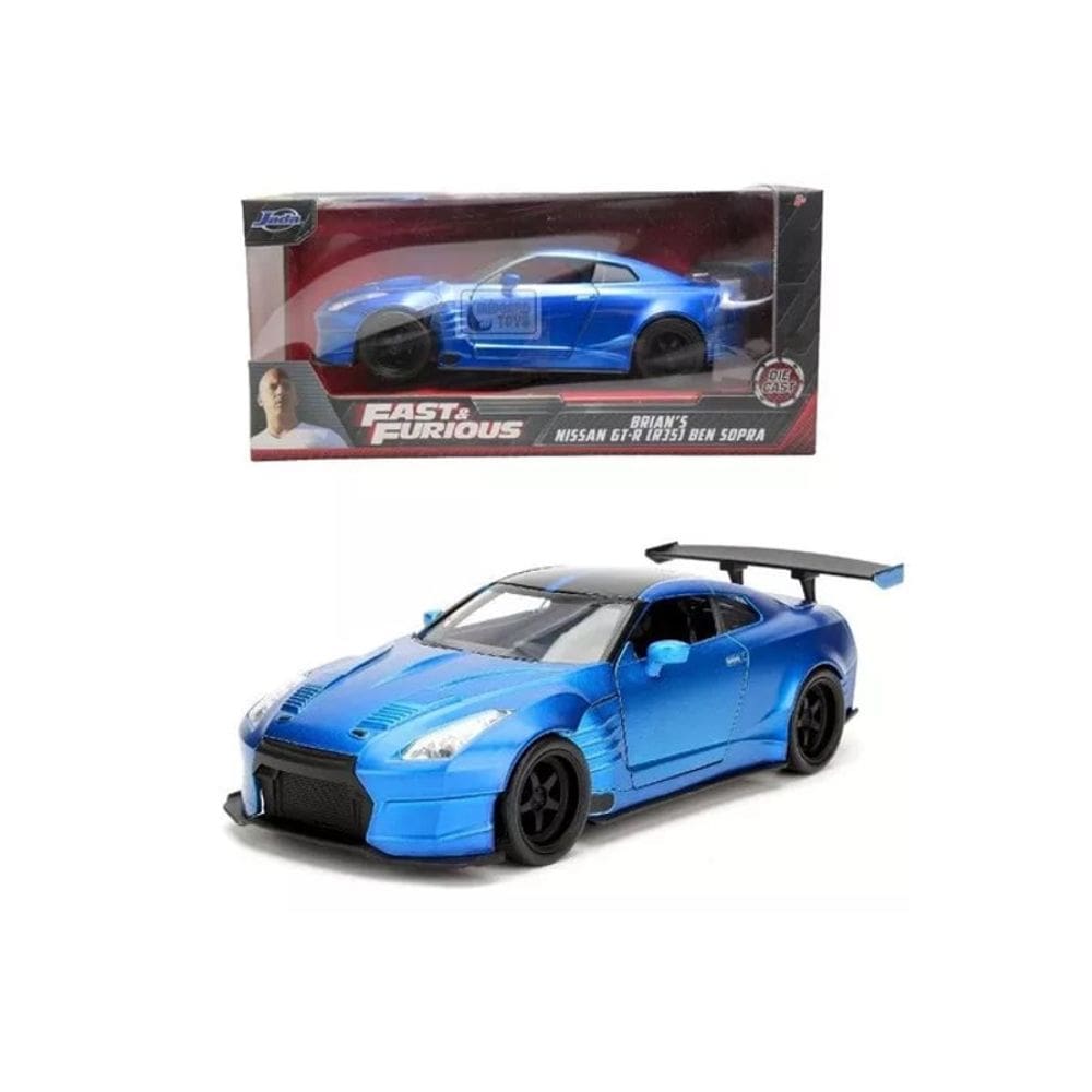 Miniatura Nissan GTR R35 Ben Sopra Brian - Jada