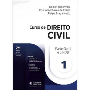 Curso De Direito Civil - Parte Geral E Lindb - 2025 - Vol. 1