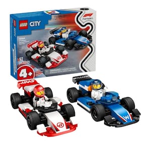 Lego City Carros da Williams Racing e Haas F1 60464
