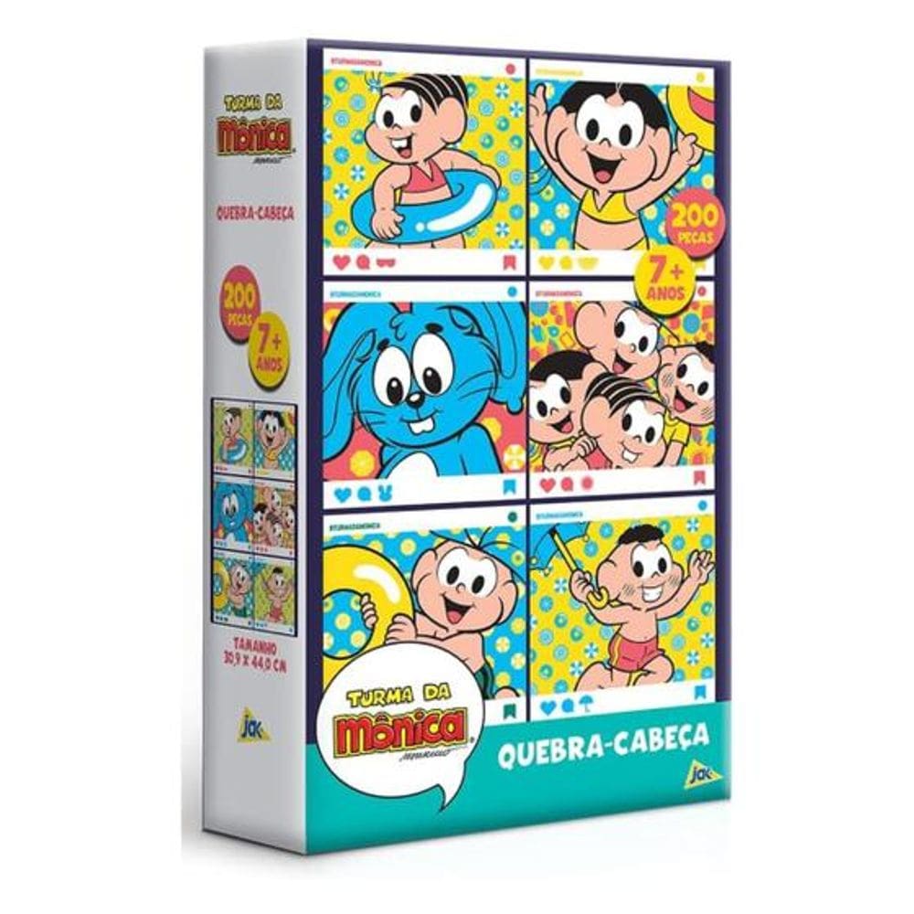 Quebra Cabeca - Turma da Monica TOYSTER
