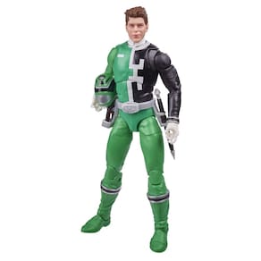 Boneco de ação Power Rangers Lightning Collection S.P.D. Green Ranger 15cm