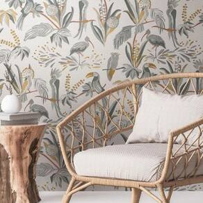 Papel De Parede House Of Turnowsky Floral Branco 388984
