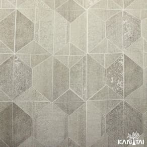 Papel De Parede Elegance 5 Geométrico Bege El500603r