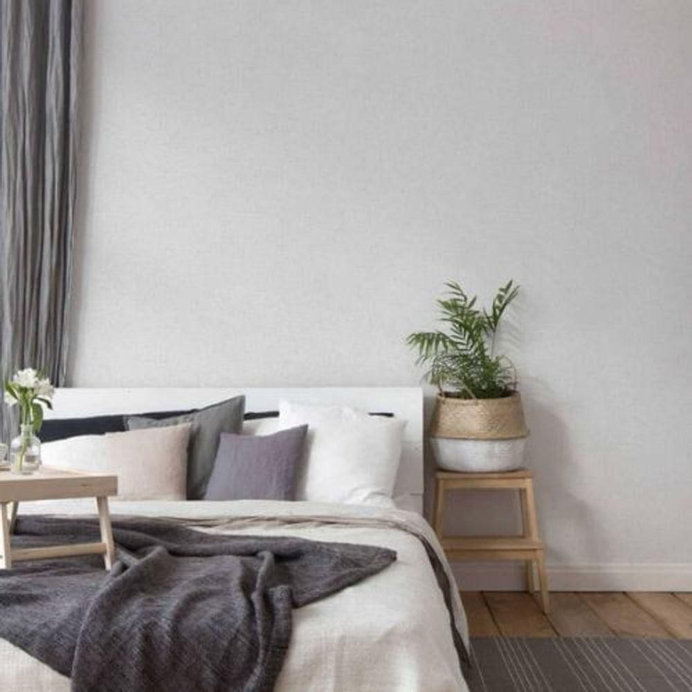 Papel De Parede Antigua Textura Branco 385284ag