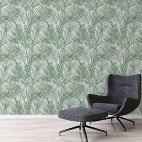 Papel De Parede Attractive 2 Folhagem Verde 390381