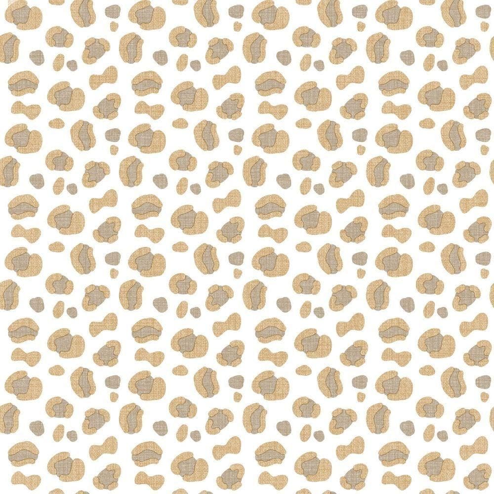 Papel De Parede Mondo Baby Leopard 13051 - Rolo 10m X 0,53m