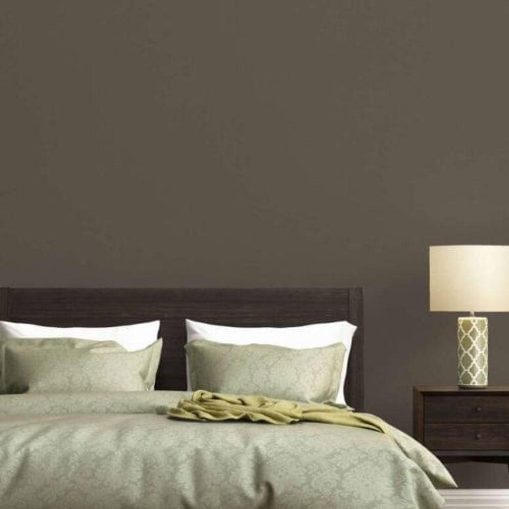 Papel De Parede Antigua Aspecto Têxtil Marrom 390977ag