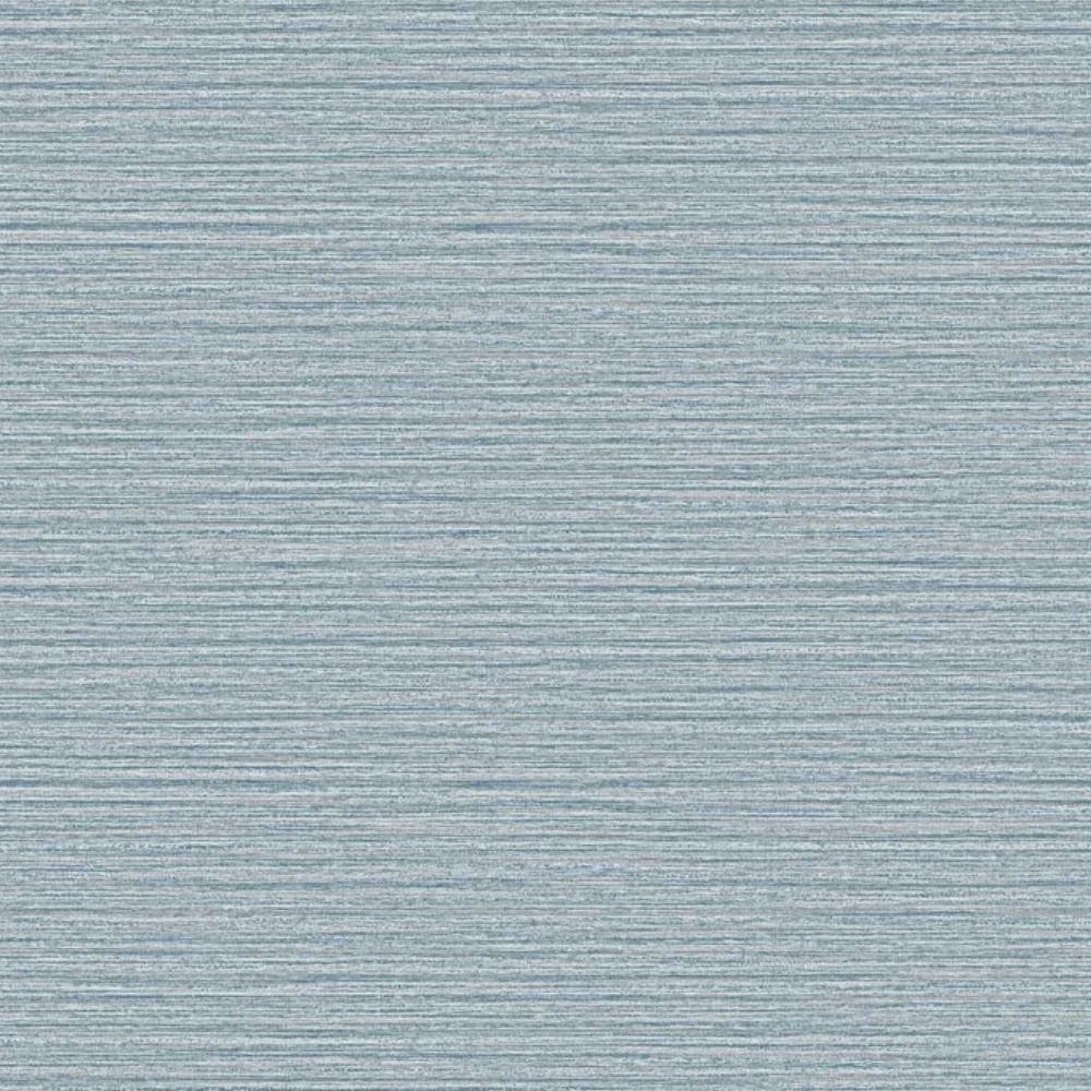 Papel De Parede Lin Aspecto Têxtil Azul Jun311