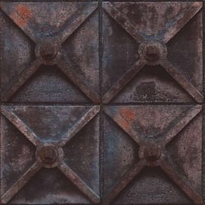 Papel De Parede Stone Age 1 Ferro 3d Sn602802r