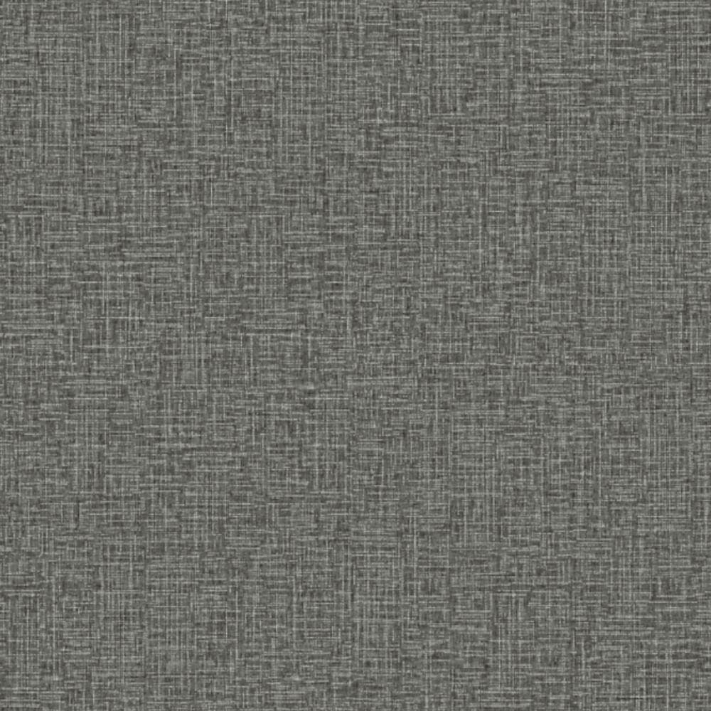 Papel De Parede Lin Aspecto Têxtil Cinza Ive619