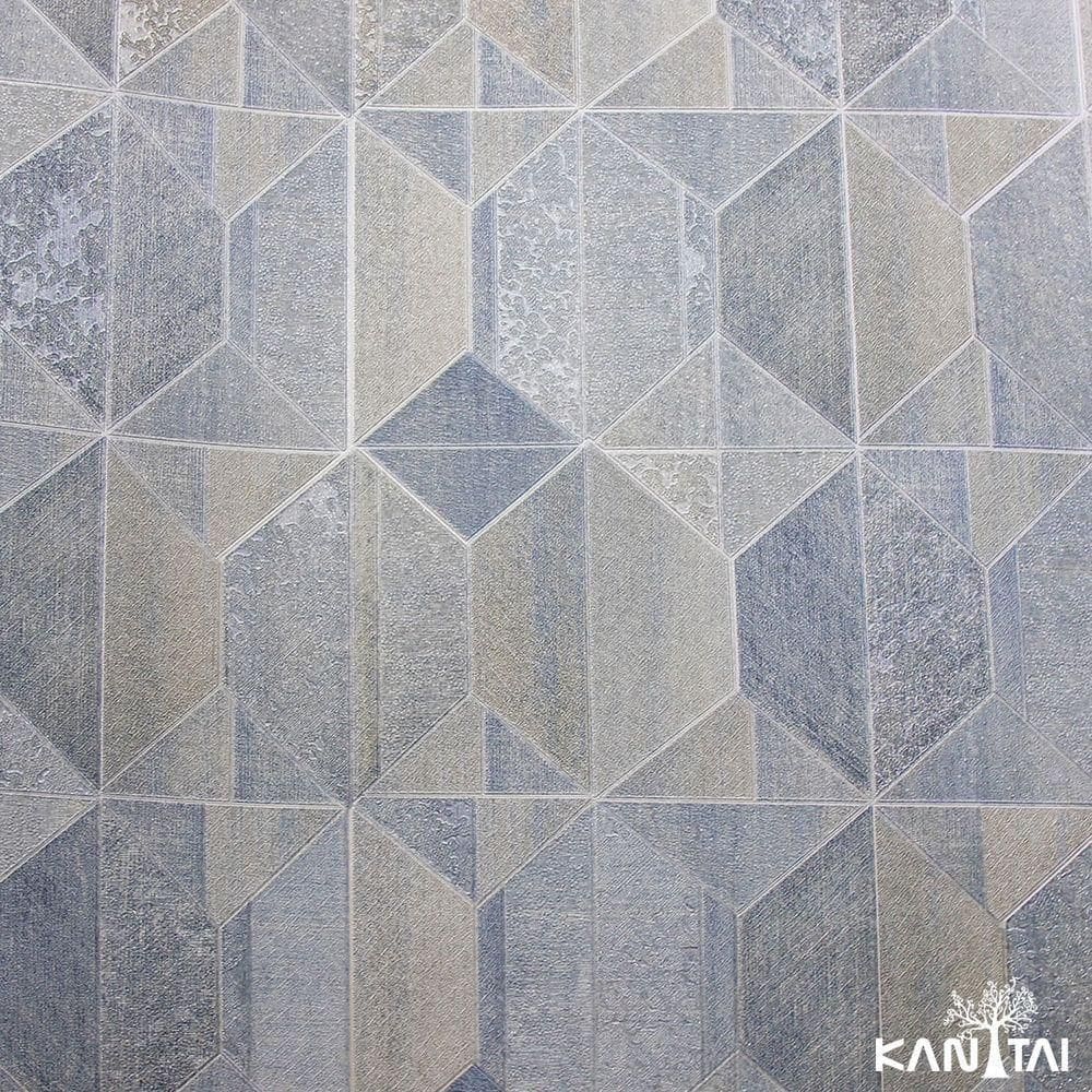 Papel De Parede Elegance 5 Geométrico Azul El500604r