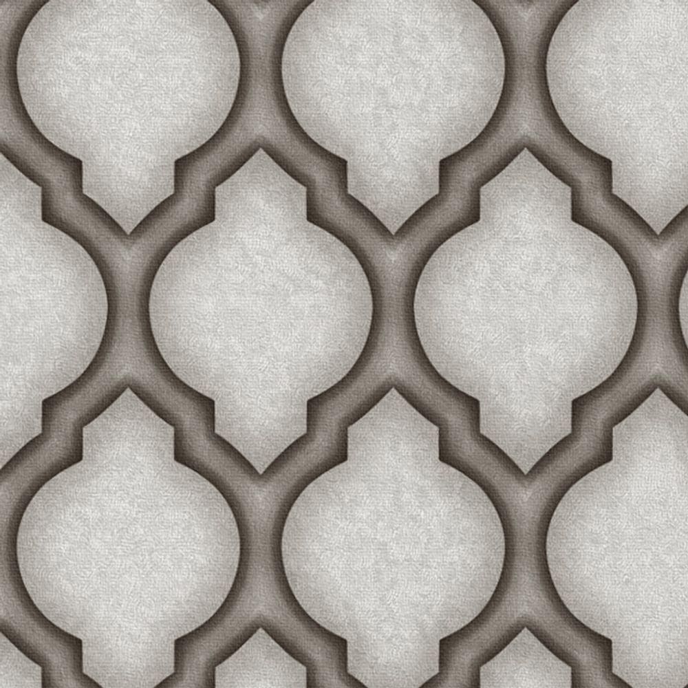 Papel De Parede Classici 4 Geométrico Cinza 4a095301r