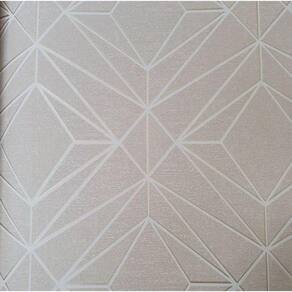 Papel De Parede Neo Geometric Geométrico Bege Ng1915