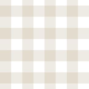 Papel De Parede Doce Estilo Xadrez Bege 82038