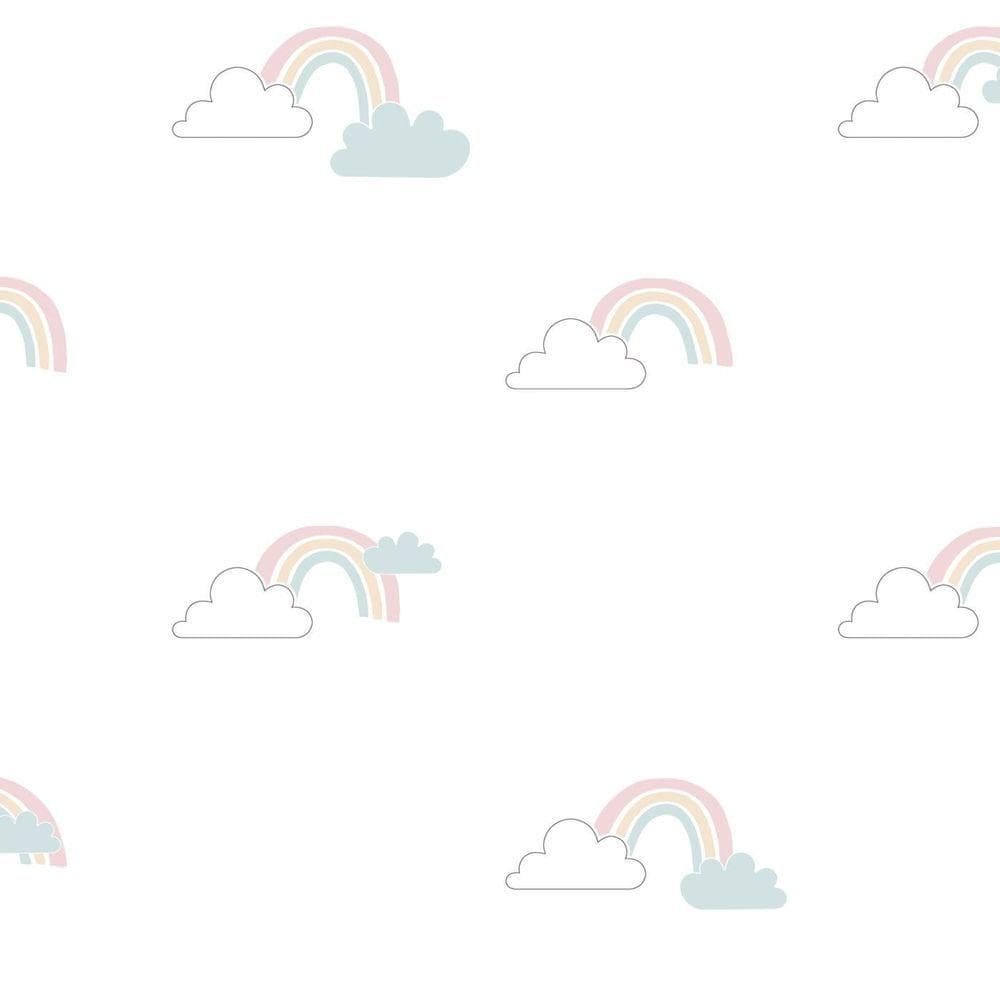 Papel De Parede Mondo Baby Rainbow 13034 - Rolo 10m X 0,53m