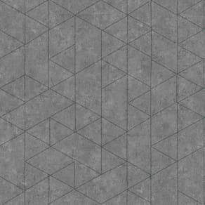 Papel De Parede Bobinex Essencial Geométrico Cinza 4336