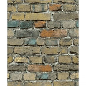 Papel De Parede Modern Maison Tijolos Mm347703 - Rolo 10m X 0,52m