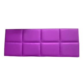 Cabeceira Modulada Courino Rosa Pink 8 Modulos 40X30