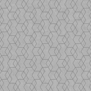 Papel De Parede Essencial Geométrico Cinza E Prata Ess1035