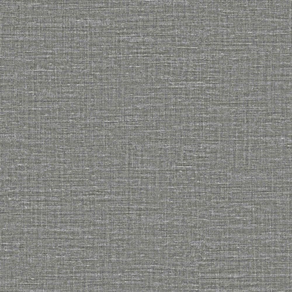 Papel De Parede Criativo Aspecto Têxtil Cinza Cr333001r