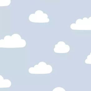 Papel De Parede Hf Petit Infantil Azul 61831