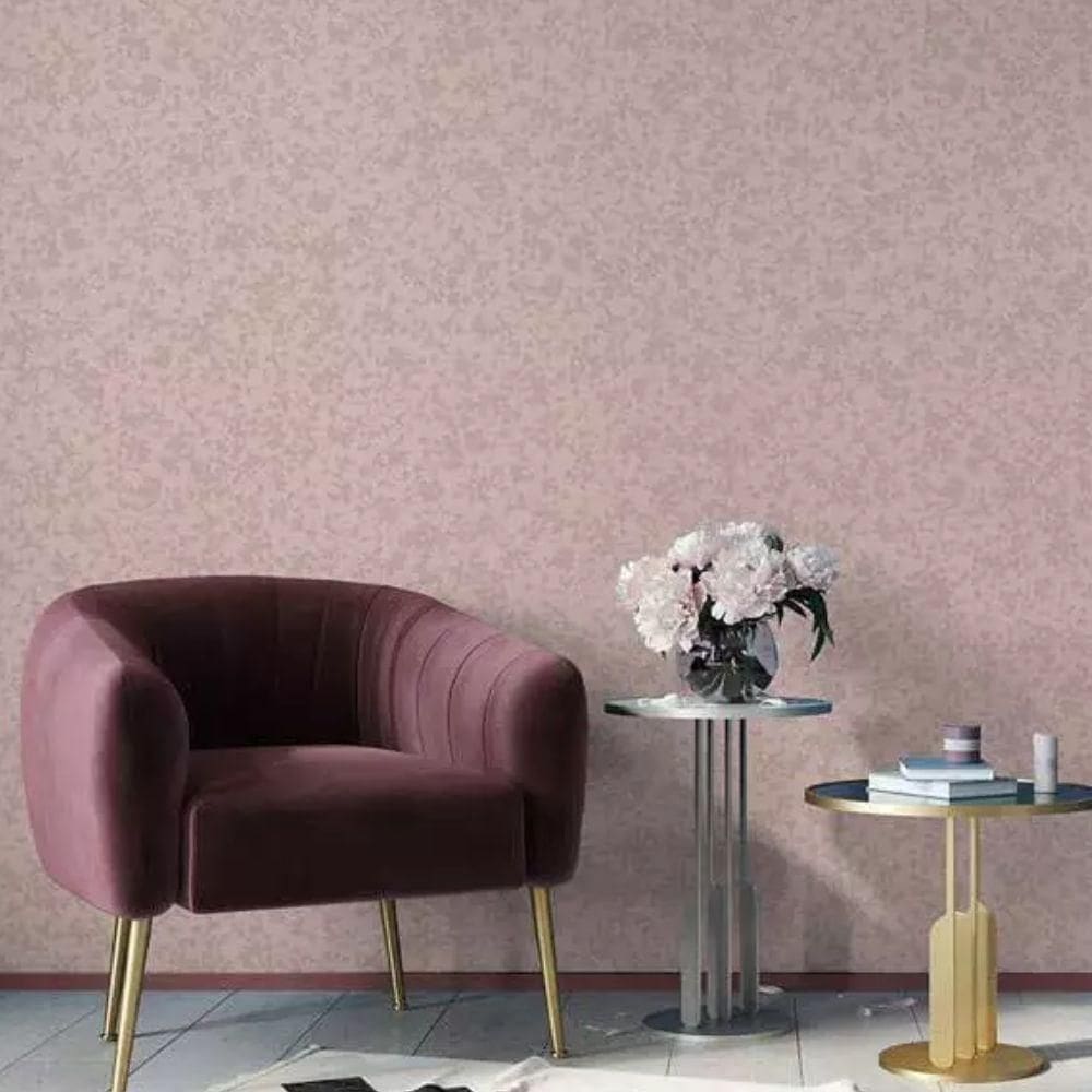 Papel De Parede Lille Floral Rosa 52403